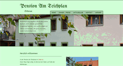 Desktop Screenshot of pension-teichplan.de